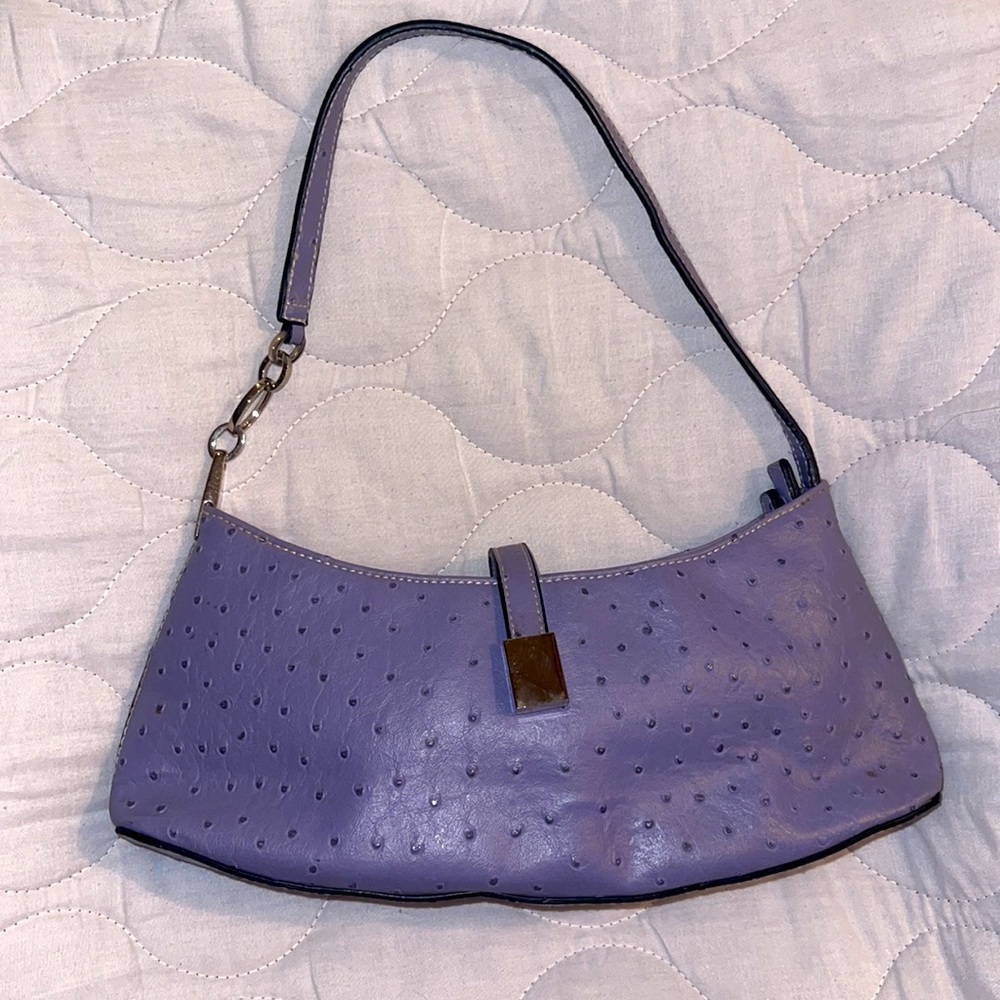 Fancy purple snake bag.